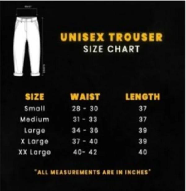Black Slim Fit Men & Women Track Suit Micro Interlock Fabric