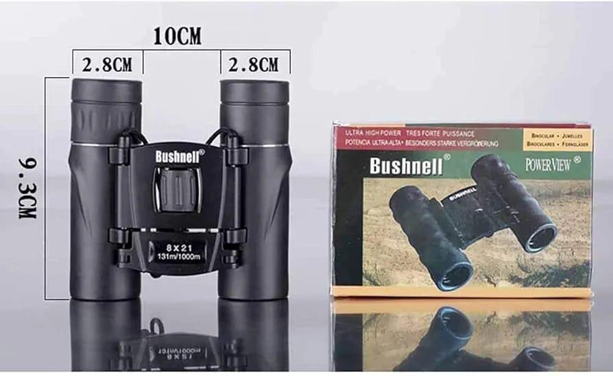 Bushnell 8x21 Compact Waterproof Binoculars Black