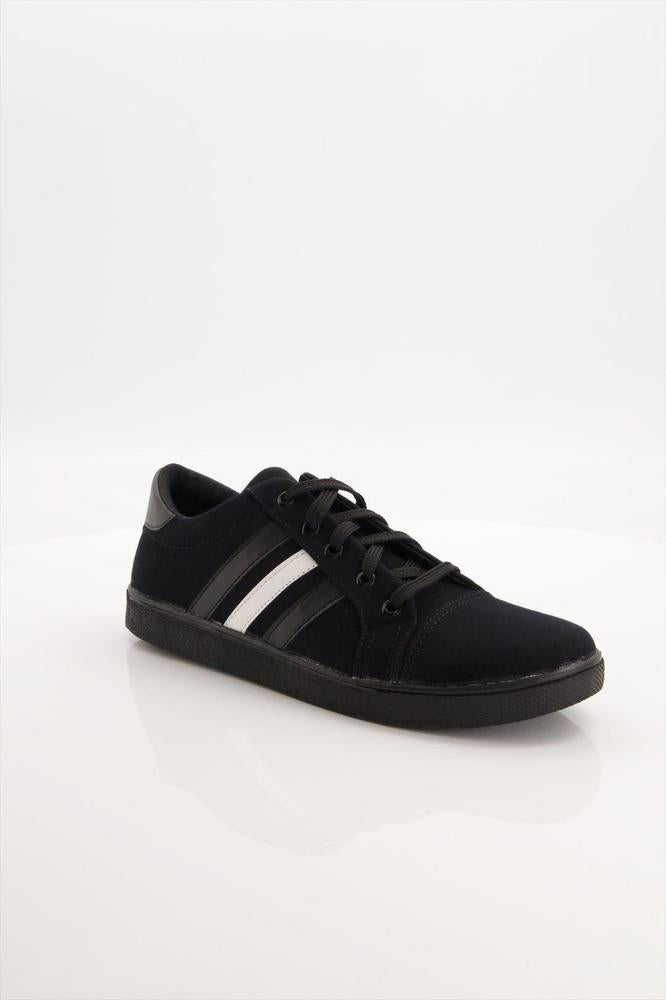 Black Camel Stripes Low Cut Sneakers Pakistan