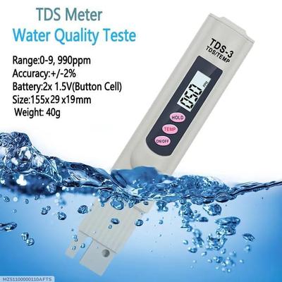 Water Quality Tester Pen 990ppm TDS Accurate