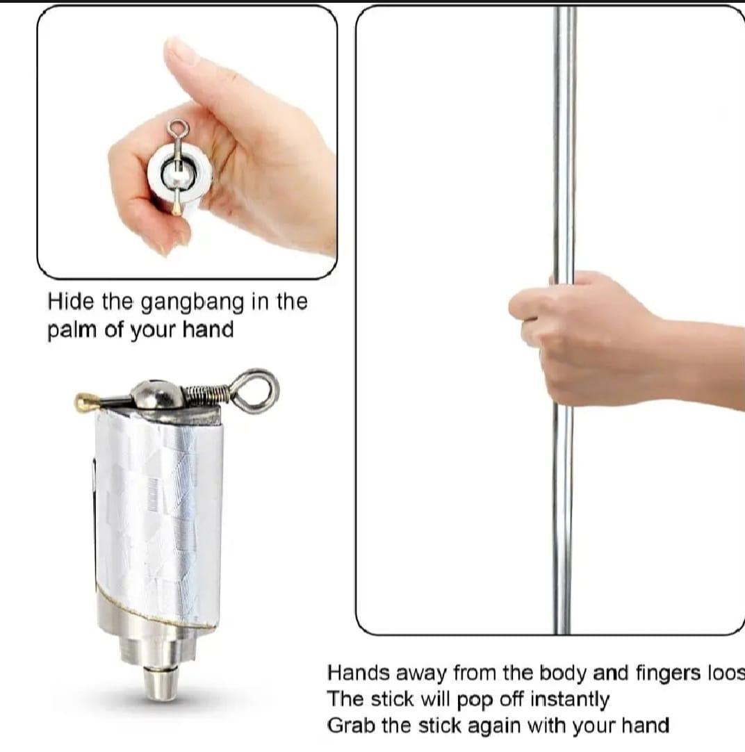 Compact Silver Telescope Stand Portable Lightweight ABS Plastic
