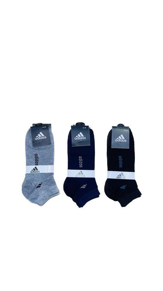 Men Cotton Ankle Socks Pack of 3