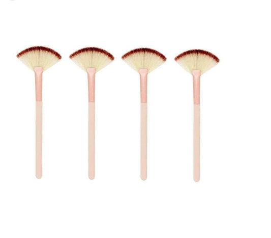 Fan Brushes for Makeup Application