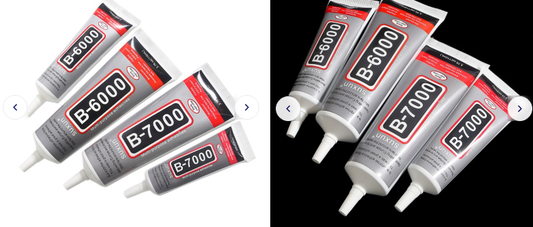 Premium Quality B-6000 & B-7000 Adhesive Tubes 3.7oz