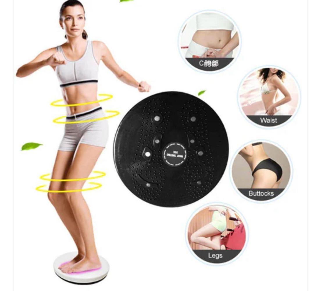 Black Tummy Twister for Home Gym Workout