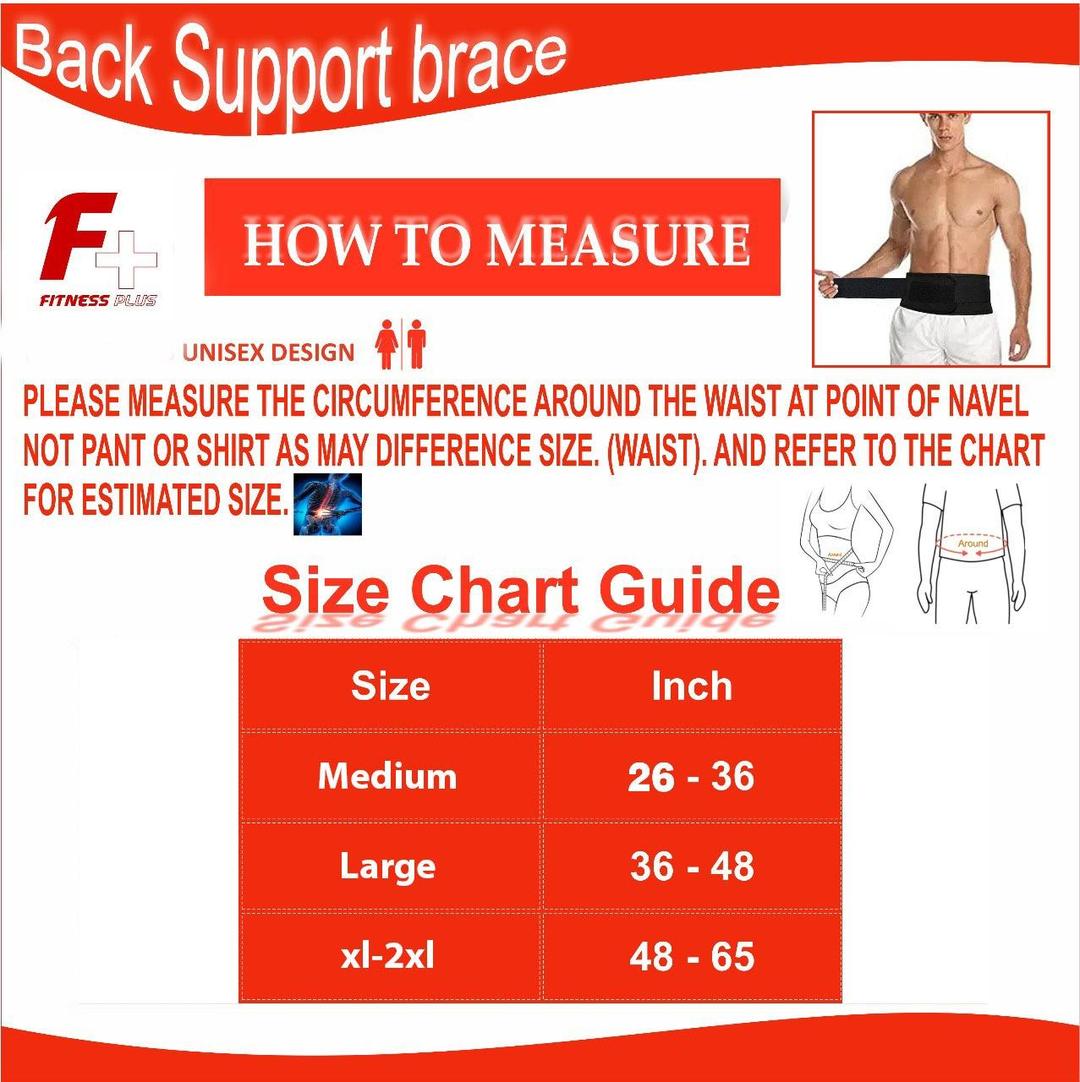 Adjustable Back Support Belt for Pain Relief & Comfort