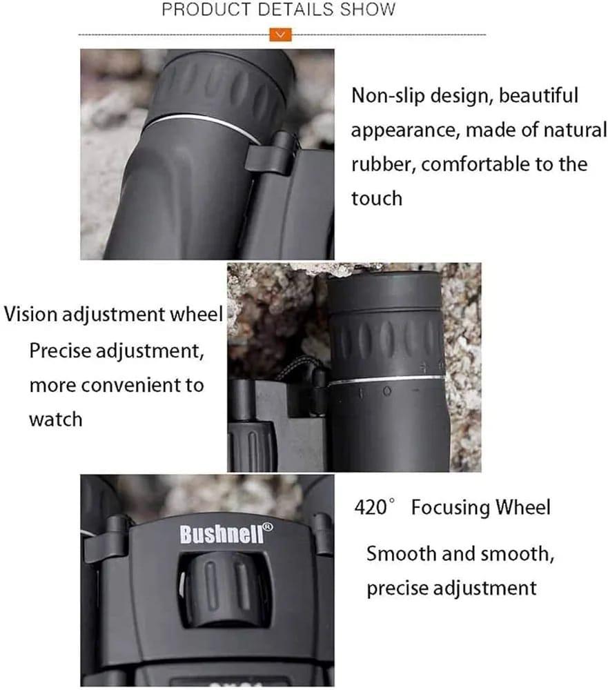 Bushnell 8x21 Compact Waterproof Binoculars Black