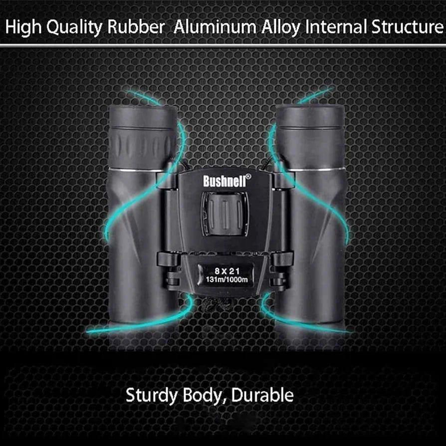 Bushnell 8x21 Compact Waterproof Binoculars Black