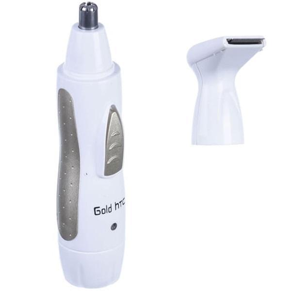 Rechargeable Nose Hair Trimmer White ABS for Men Women