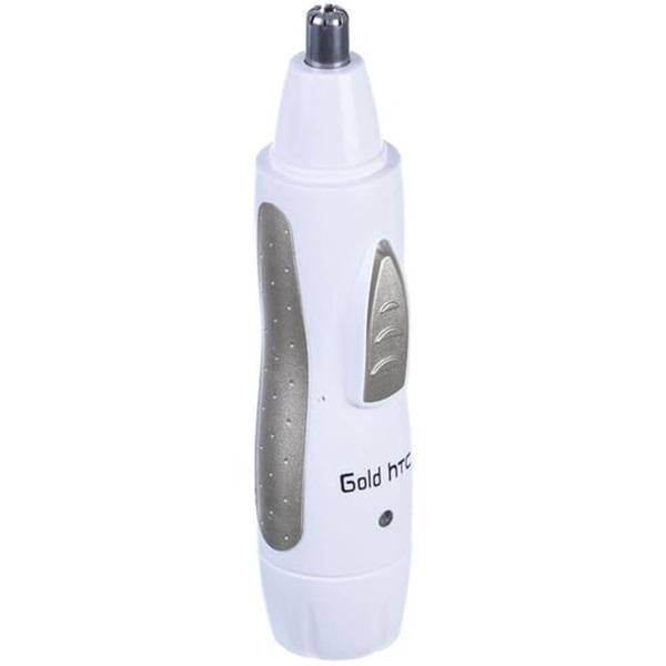 Rechargeable Nose Hair Trimmer White ABS for Men Women