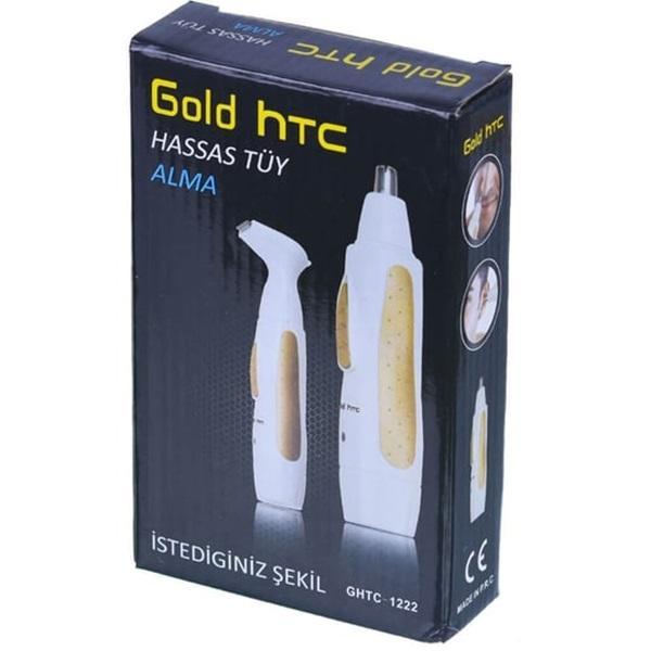 Rechargeable Nose Hair Trimmer White ABS for Men Women