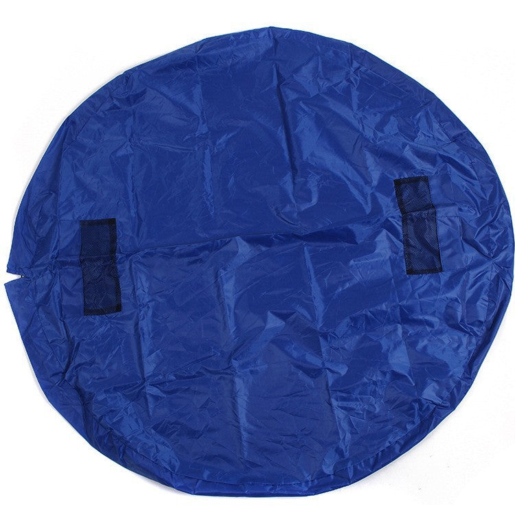 Extra Large Blue Storage Bag for Kids Toys & Blankets